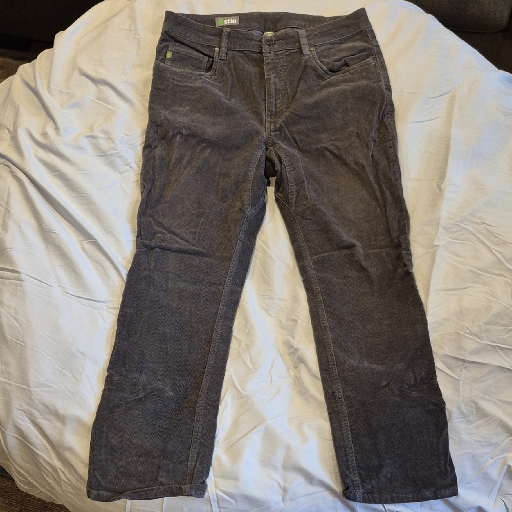 Stio Rivet Men's Corduroy Pants Size 33 Short